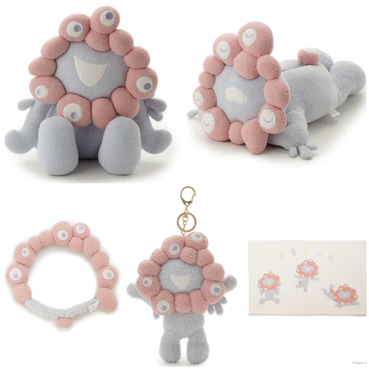 大阪・関西万博【ジェラートピケ×ミャクミャク】抱き枕やティッシュ