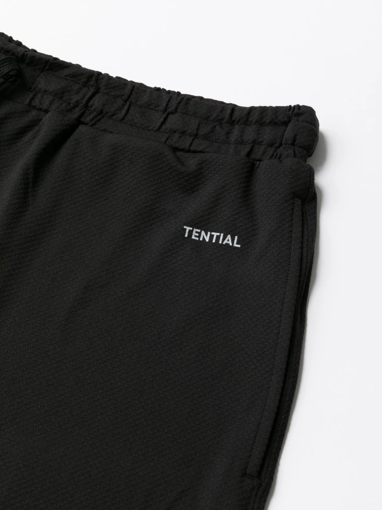 ブラック 【男女兼用】一般医療機器 TENTIAL BAKUNE Mesh ロングパンツ