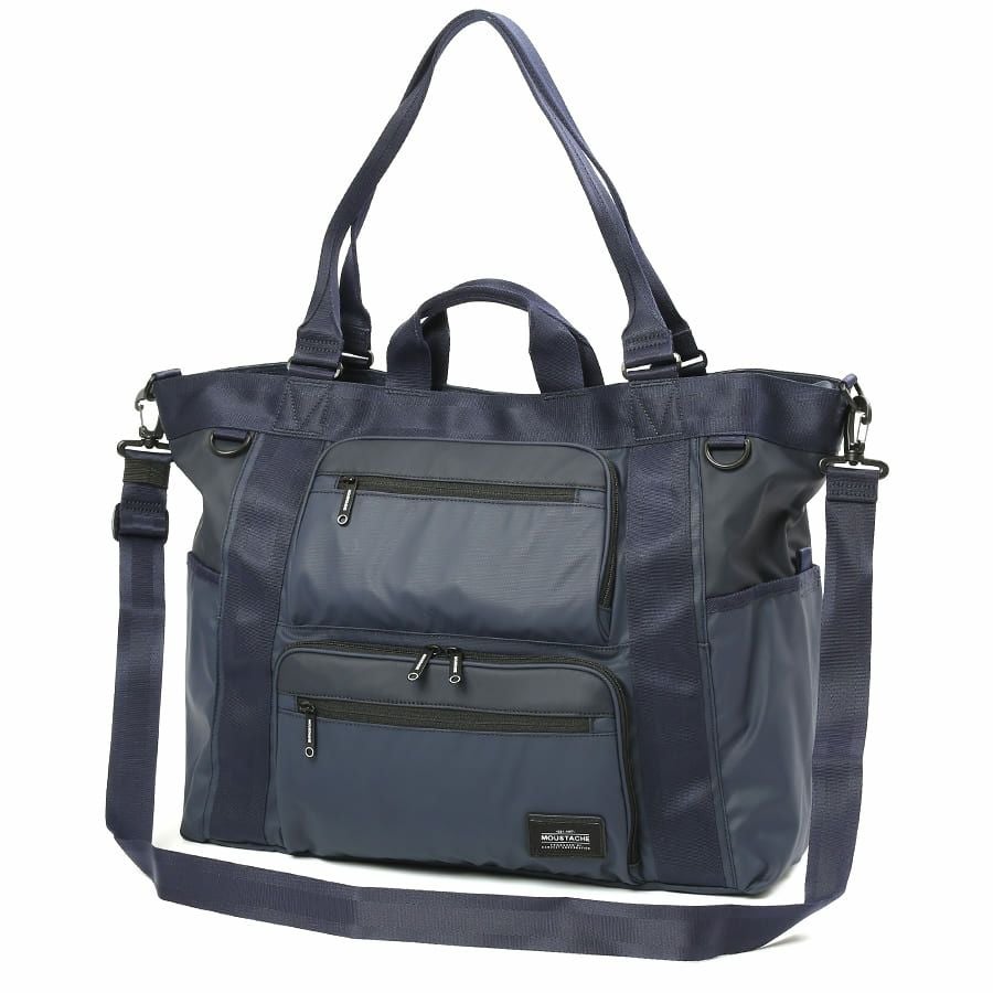 公式】 MOUSTACHE トラベルトート コーティングポリ×ラバー