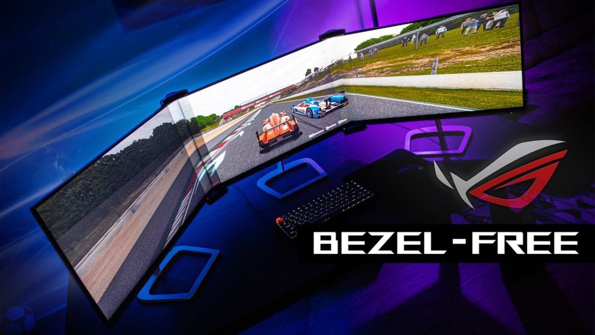 Does It Actually WORK? ASUS Bezel-Free Kit Review - Hardware Canucks