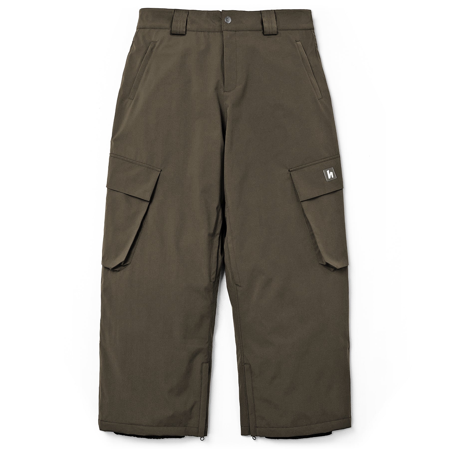 06' CARGO SNOWPANT - WALNUT RIPSTOP – Harlaut Apparel