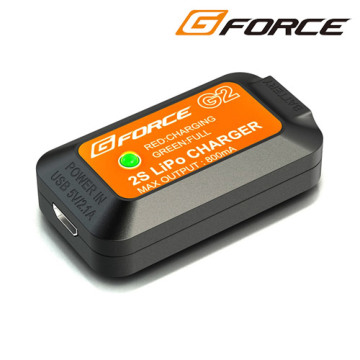 G-FORCE 充電器 G2 USB 接続 チャージャー リポ バッテリー 2セル