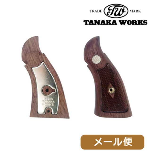 タナカワークス 木製グリップ＋Weight SW Kフレーム スクエアバット