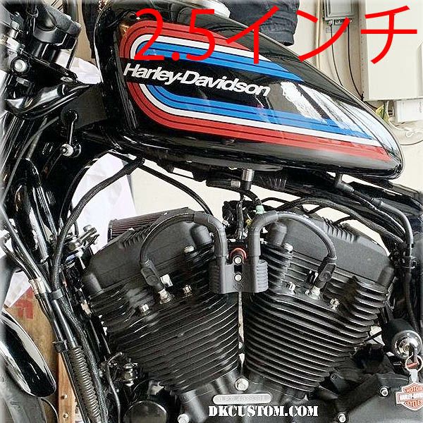 DK-Custom スポーツスター タンク・リフトアップキット 1インチ