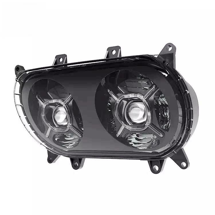 ウィリーG スカル ティアドロップミラー ブラック 56000406 |ハーレー