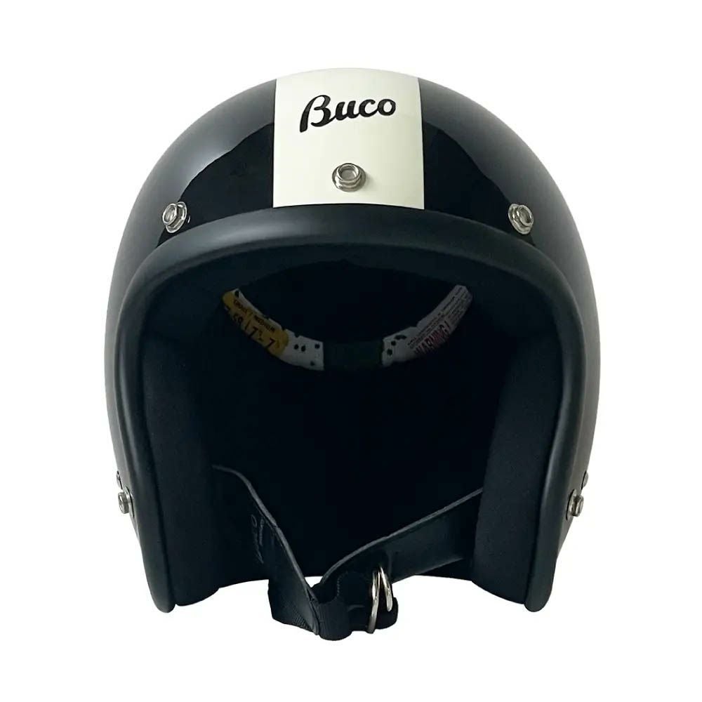Buco ベビーブコ ヘルメット プレーンモデル ブラック |ハーレーパーツ