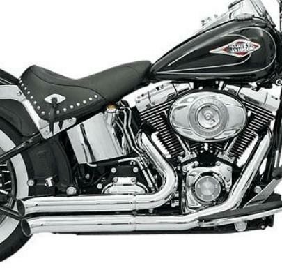 ハーレー、エボリューション・ダイナ バッサーニ(BASSANI)マフラー
