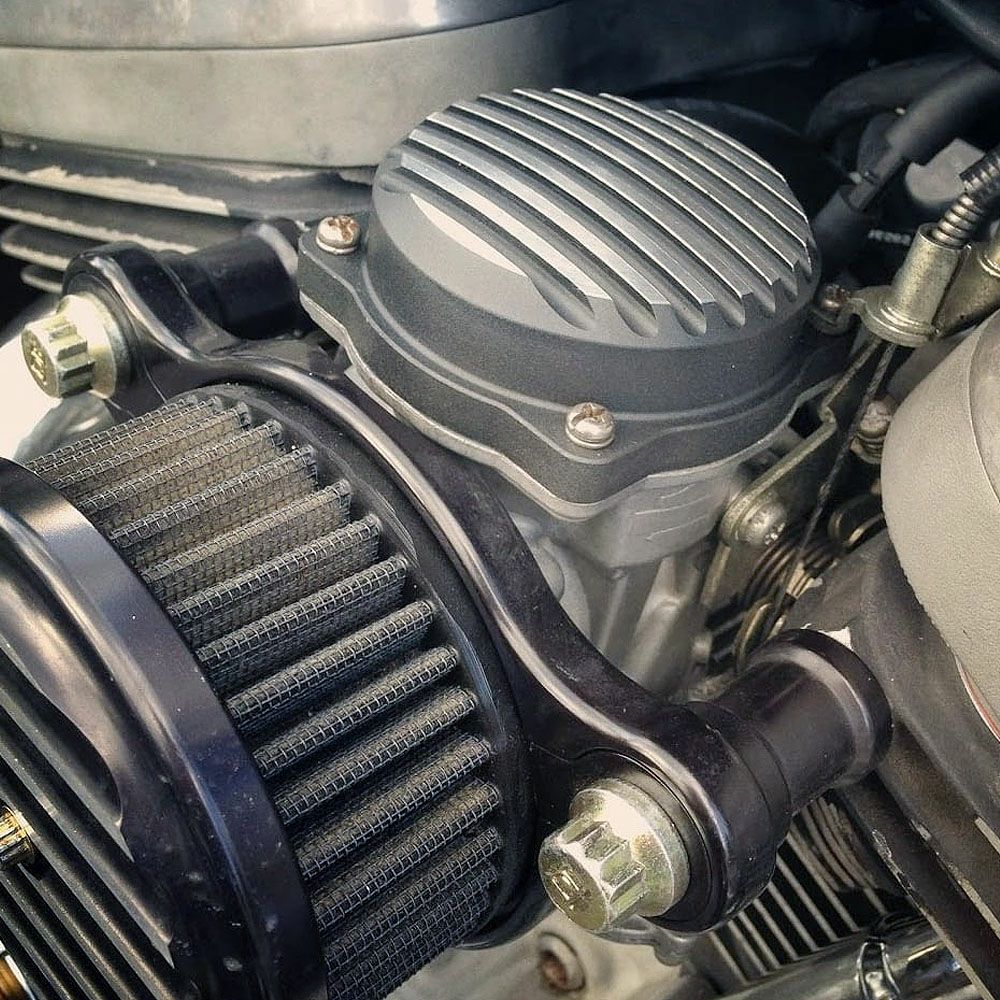 CVキャブレター トップカバー クローム Drag Specialties |ハーレー