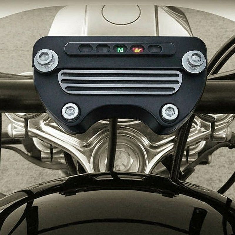 DKcustom スポーツスター用インジケーターブラケット |ハーレーパーツ