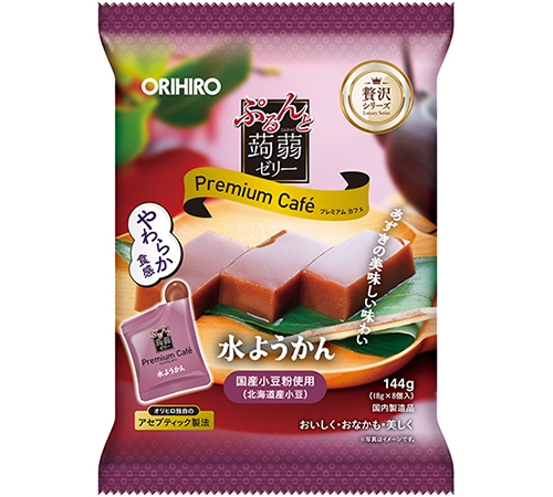 ぷるんと蒟蒻ゼリープレミアムカフェ 水ようかん【終売品】 | 商品紹介