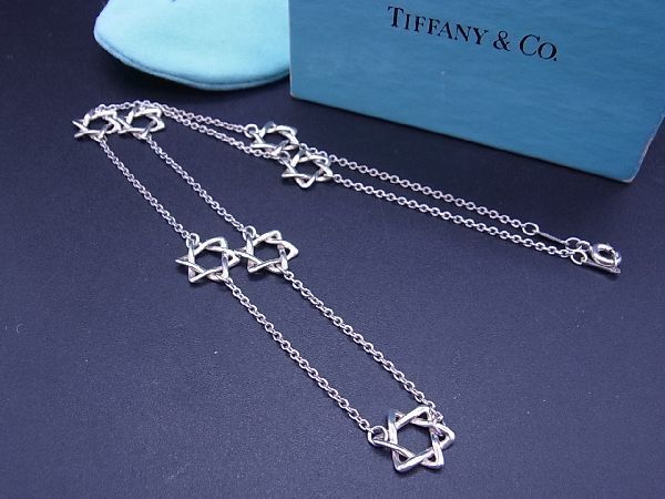 TIFFANY＆Co. ティファニー スター オブ ダビデ 六芒星 925 チェーン