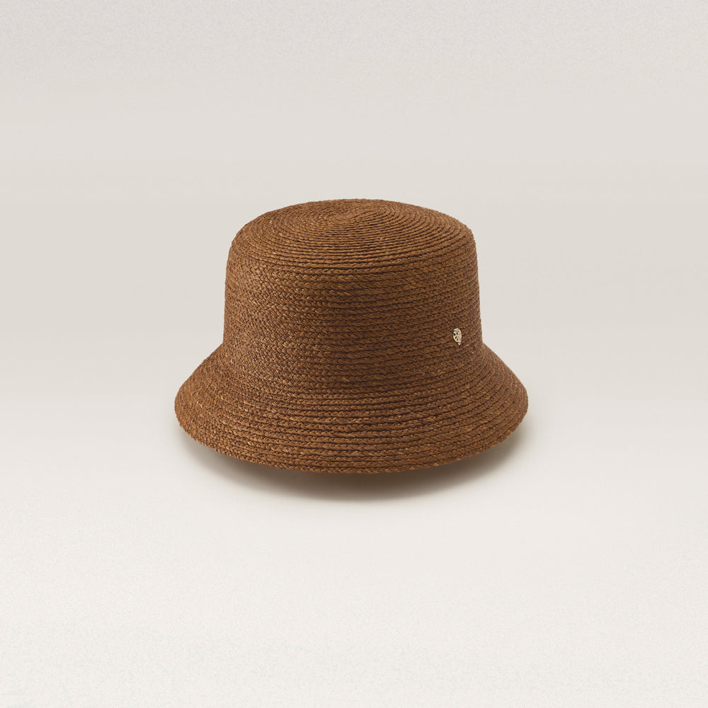 Shop the Malia Classic Bucket Hat in Nutshell | Helen Kaminski