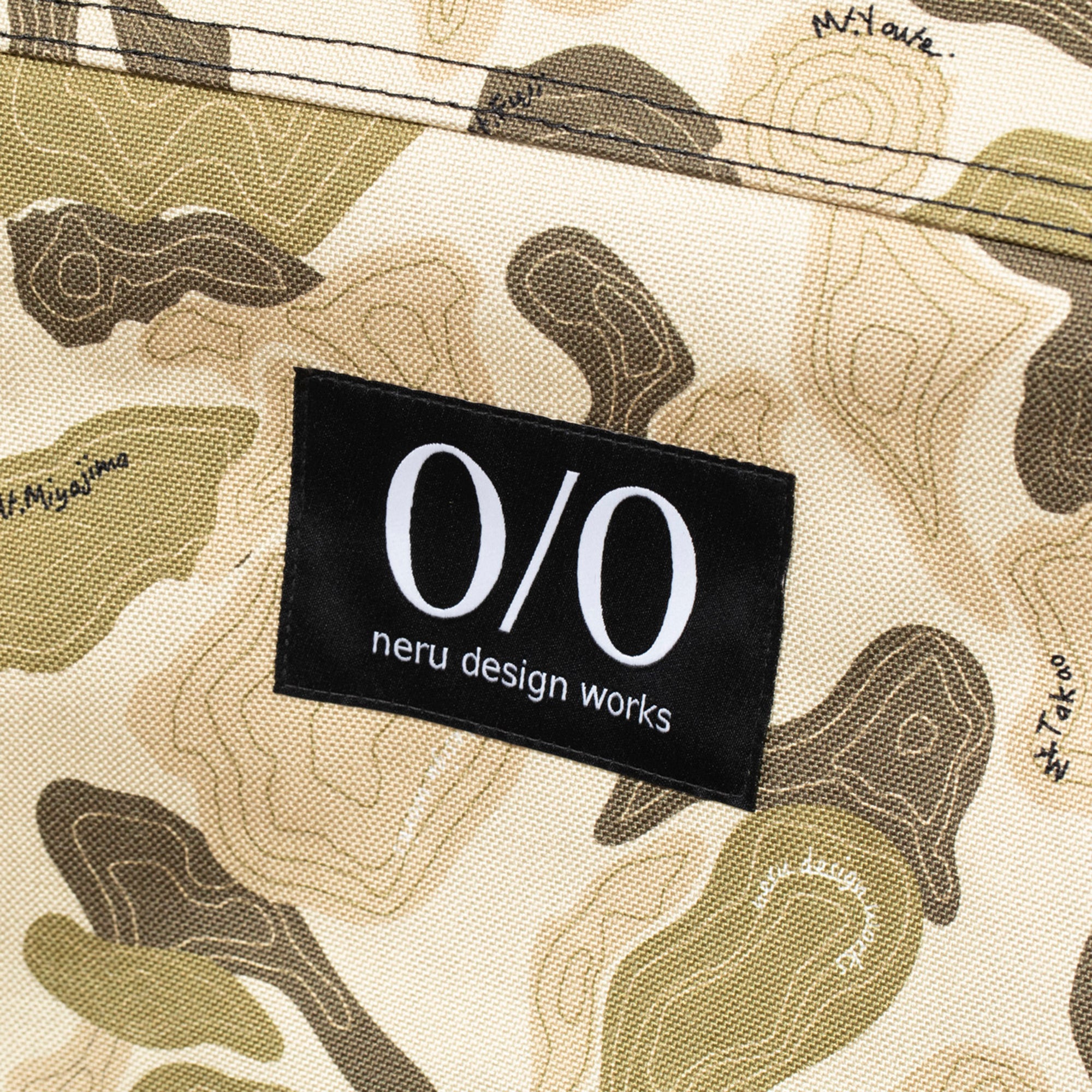 neru design works × Helinox Chair One (re) - TOPO camo Sand