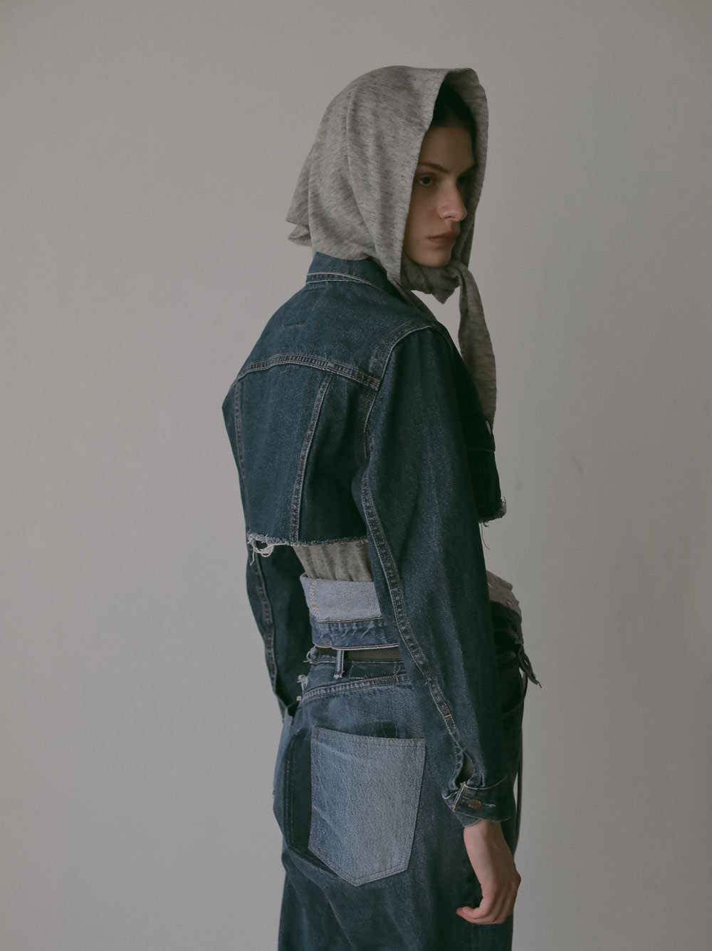 QUIITO MICRO DENIM JK | Outer | HER. Online Store