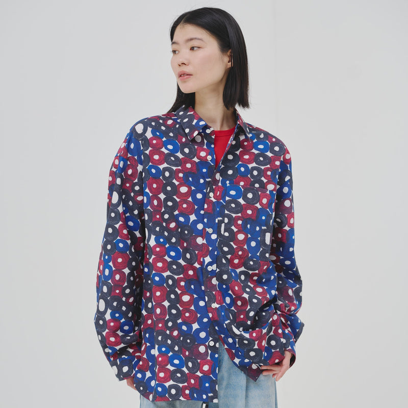 ブロードレギュラーカラーシャツ「（無題）」| HERALBONY