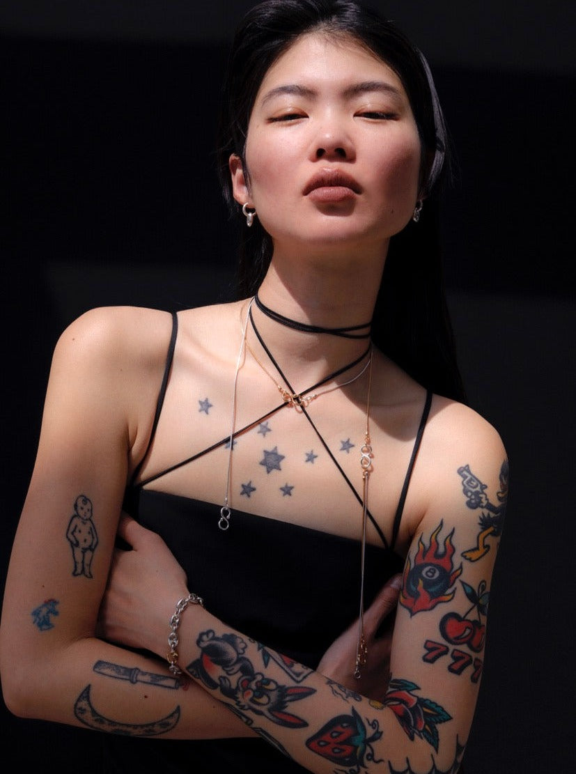 INES 08 NECKLACE GOLD – h'eres