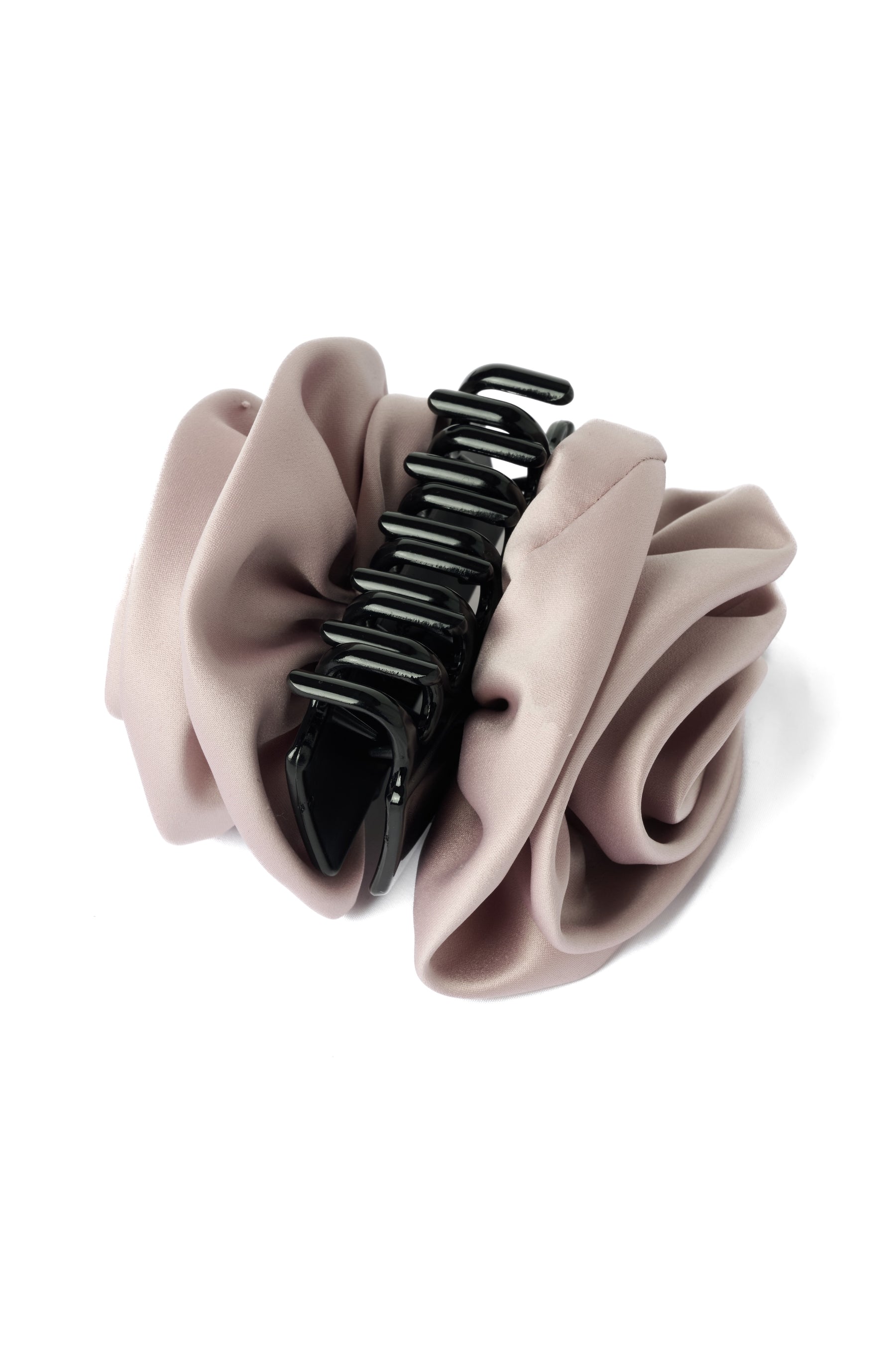 Rose Satin Clip