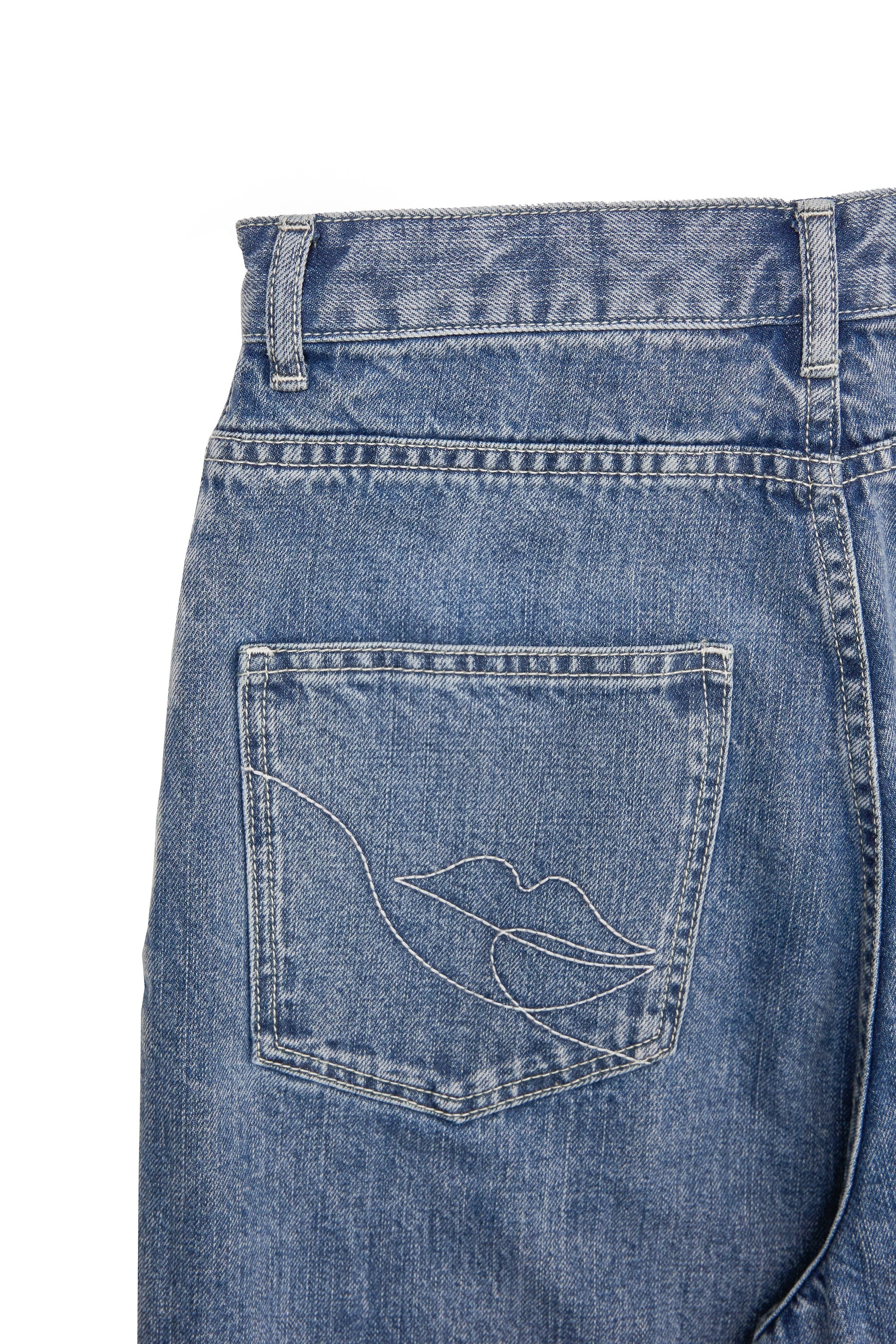 新色】Milano Wide-Straight Jeans