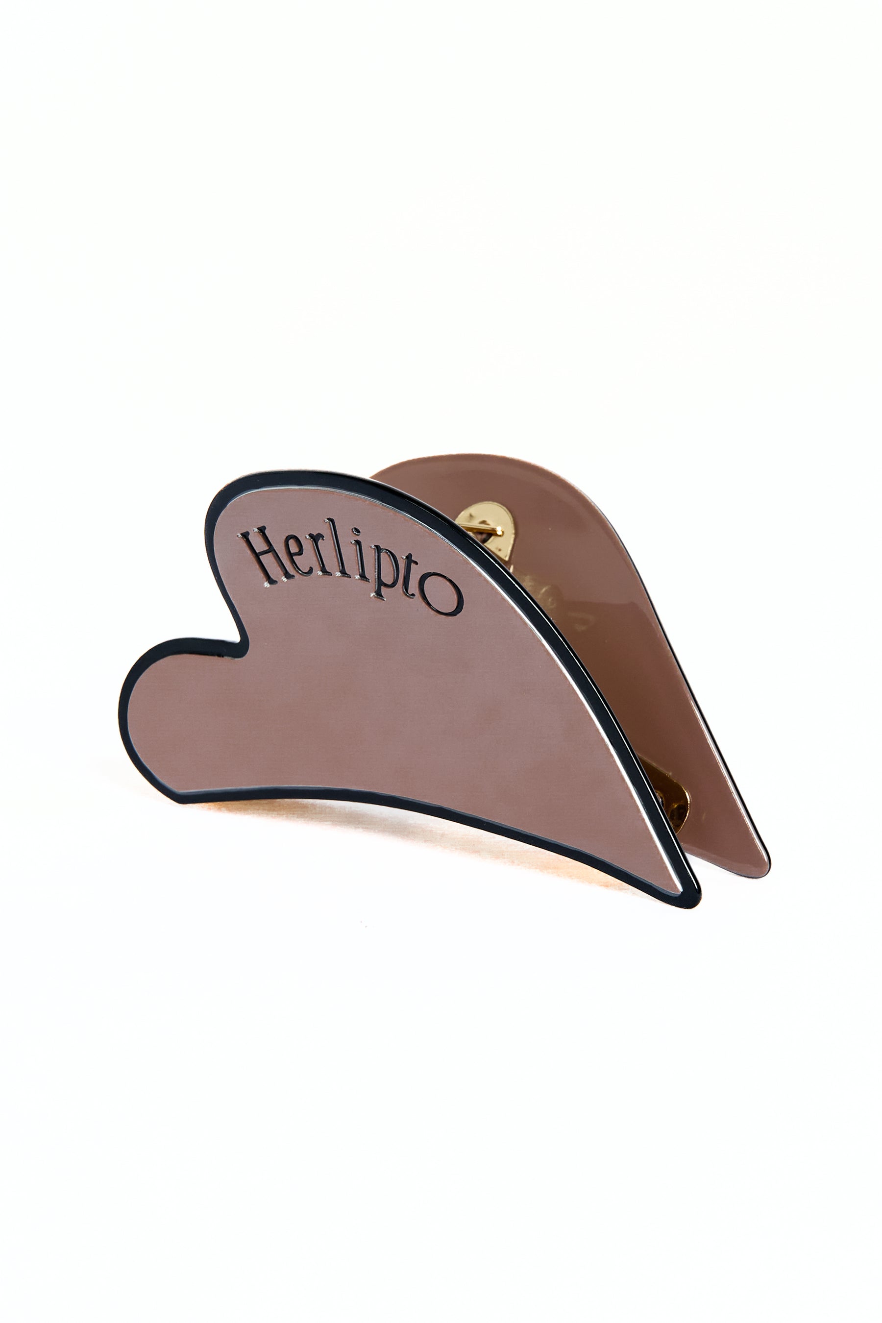 Bicolor Heart Hair Clip