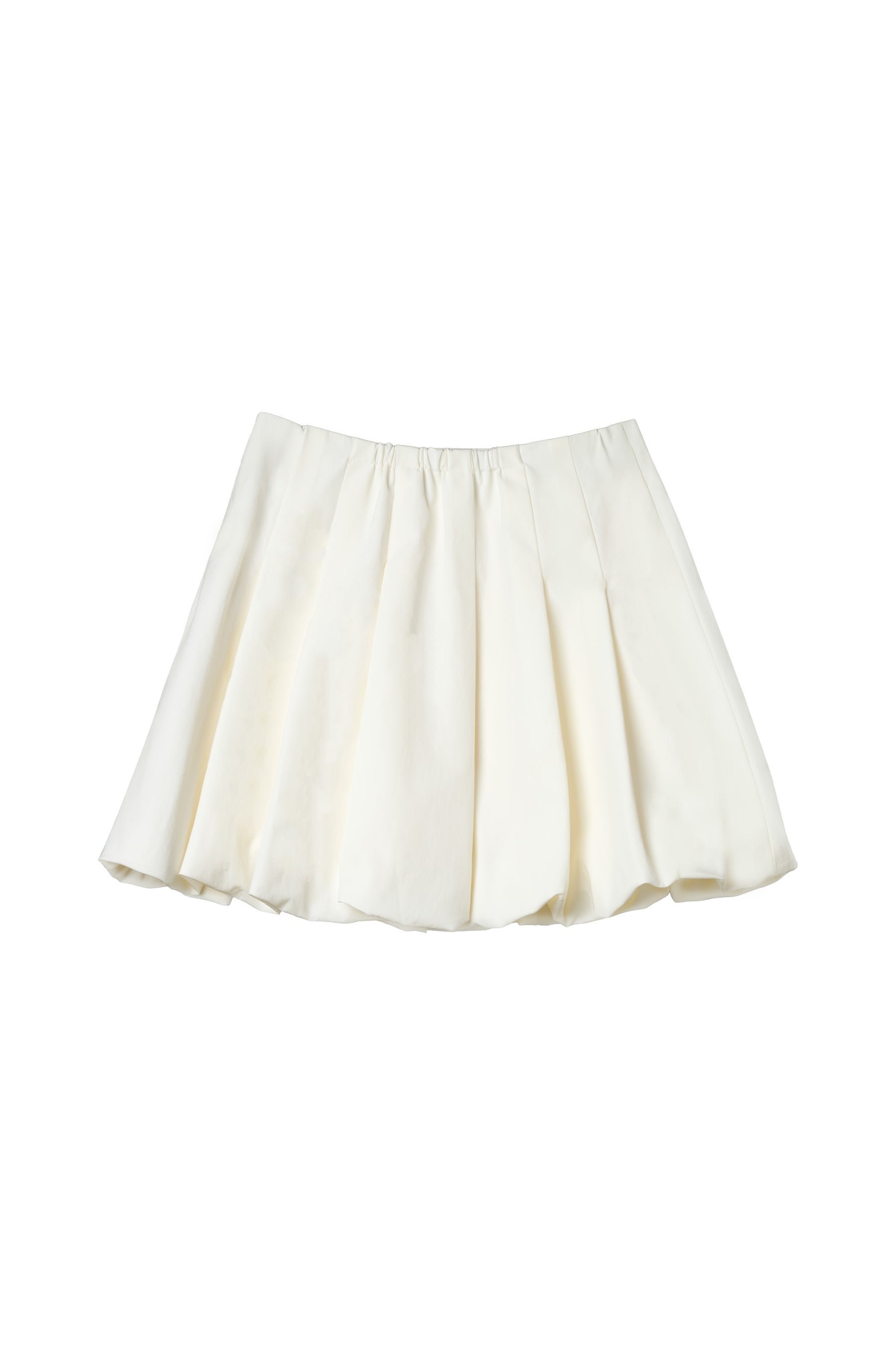 Bubble Cotton Mini Skirt