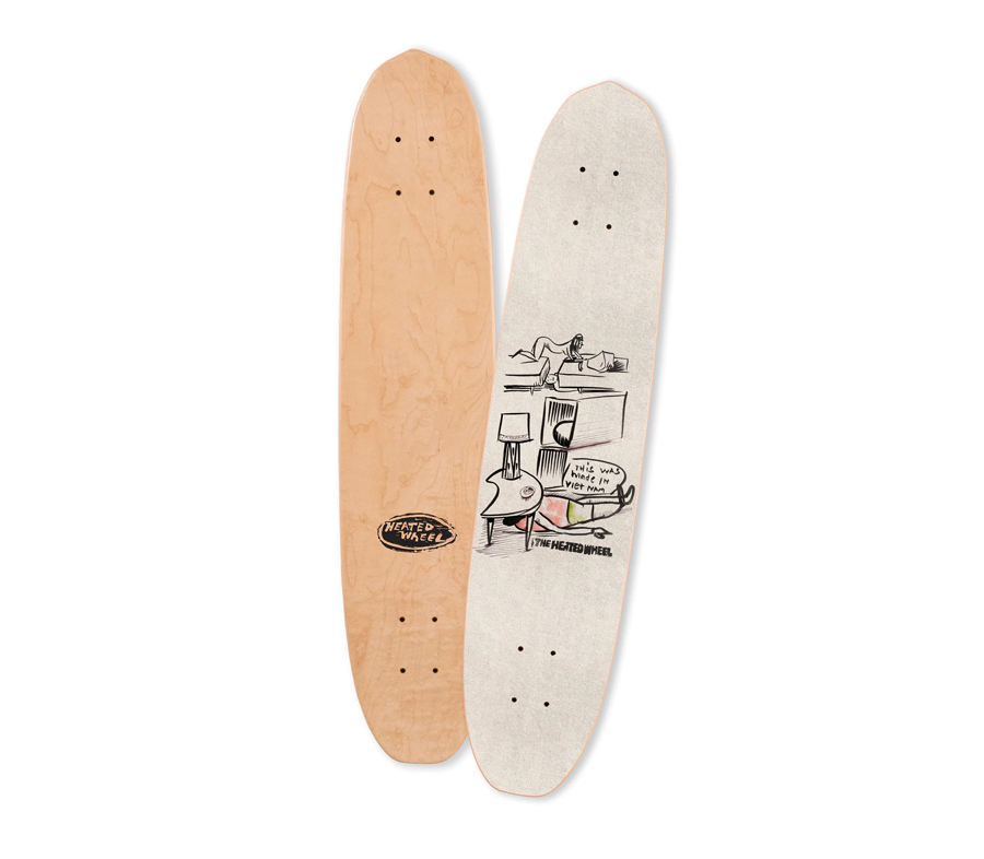 HEATED WHEEL MADE IN VIETNAM POLARIZER DECK (6 x 27.5inch) デッキ