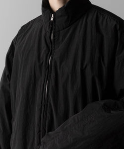 ssstein / シュタイン】WINDPROOF NYLON PADDED JACKET - BLACK | 公式