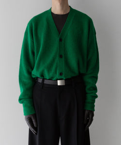 stein / シュタイン】EXTRA FINE KID MOHAIR CARDIGAN - GREEN | 公式