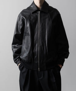 ssstein / シュタイン】LEATHER ZIP SHORT JACKET - BLACK | 公式通販