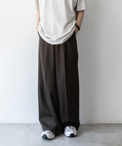 stein】EXTRA WIDE TROUSERS - MILITARY KHAKI | 公式通販サイト