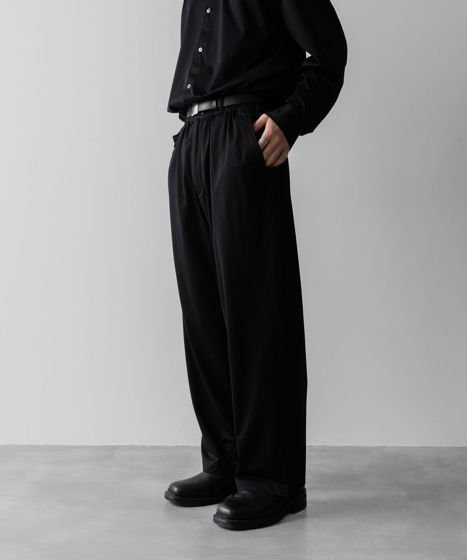 KANEMASA PHIL.】46G EASY PANTS - BLACK | 公式通販サイト session