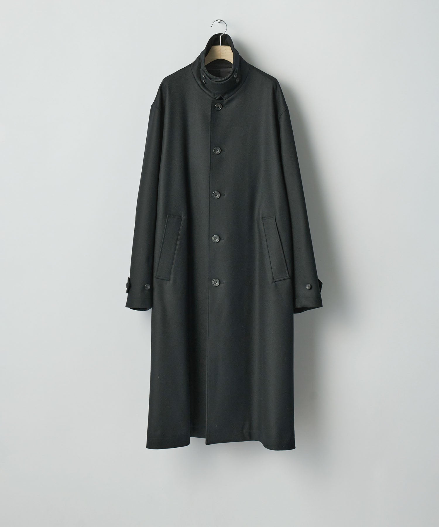 ssstein / シュタイン】OVERSIZED INVESTIGATED COAT - BLACK | 公式