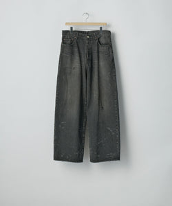 ssstein / シュタイン】BAGGY DENIM JEANS - BLACK | 公式通販サイト