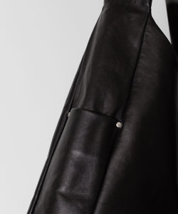 ssstein / シュタイン】LEATHER SHOULDER BAG - BLACK | 公式通販