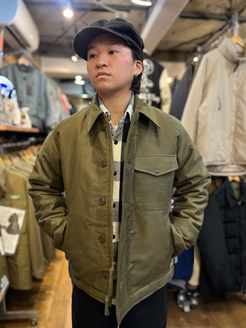 BUZZ RICKSON'S – Type DECK A-2 – JUNGLE CLOTH VERSION – | HINOYA