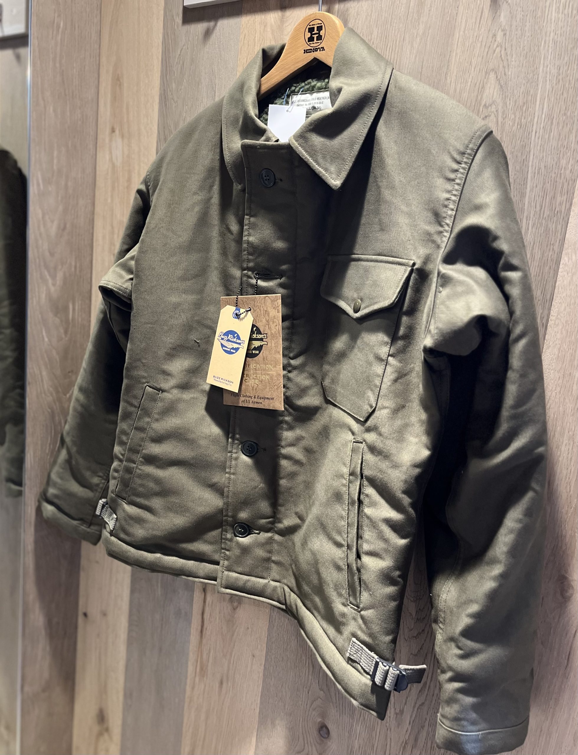 BUZZ RICKSON'S – Type DECK A-2 – JUNGLE CLOTH VERSION – | HINOYA