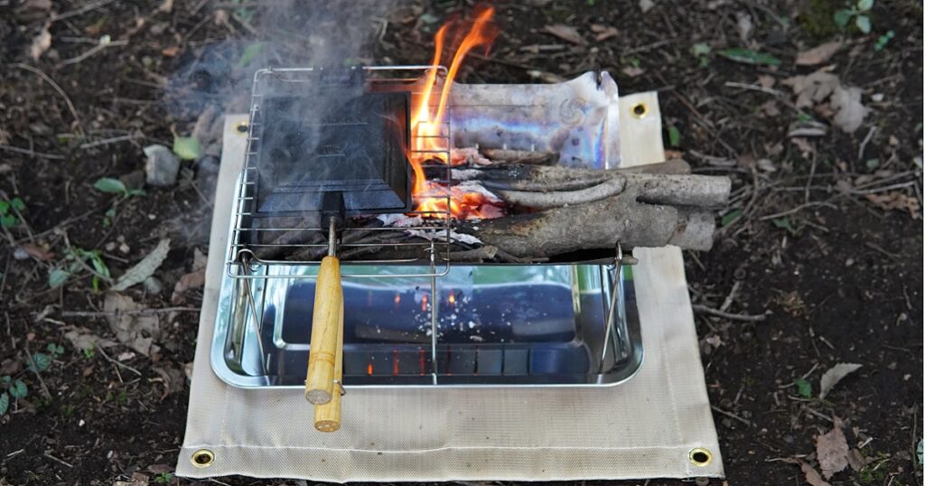 レビュー】ベルモントのTABIはソロキャンプ焚火台最強！！ | ハイらぼ