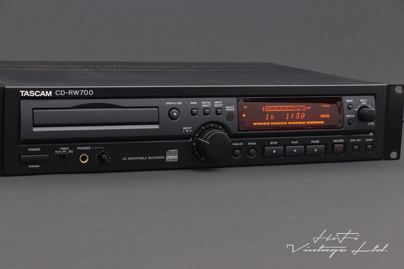 Tascam CD-RW700 CD Recorder - HiFi Vintage