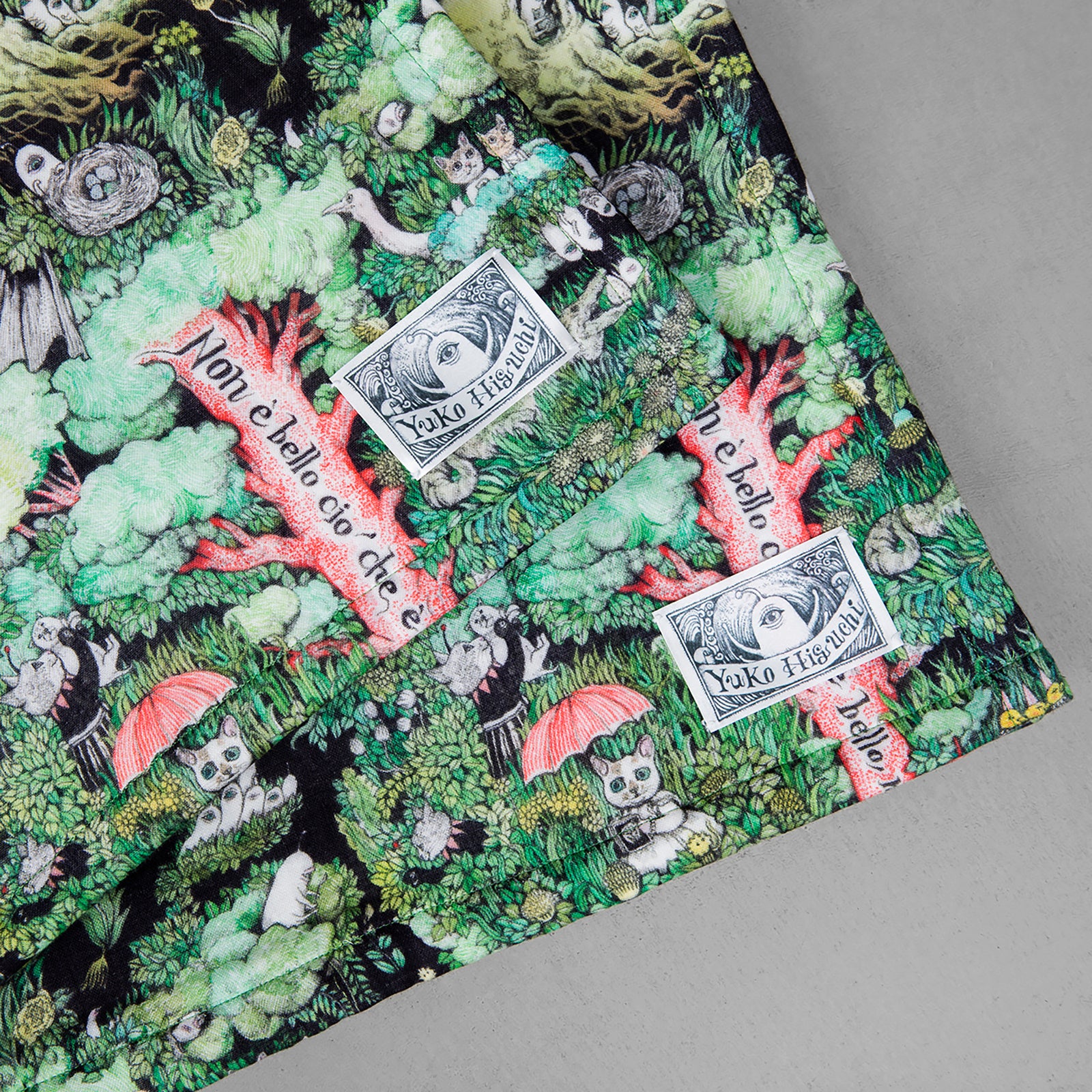 ブランケット【クォーターサイズ】おおきな木のうえで – ボリス雑貨店