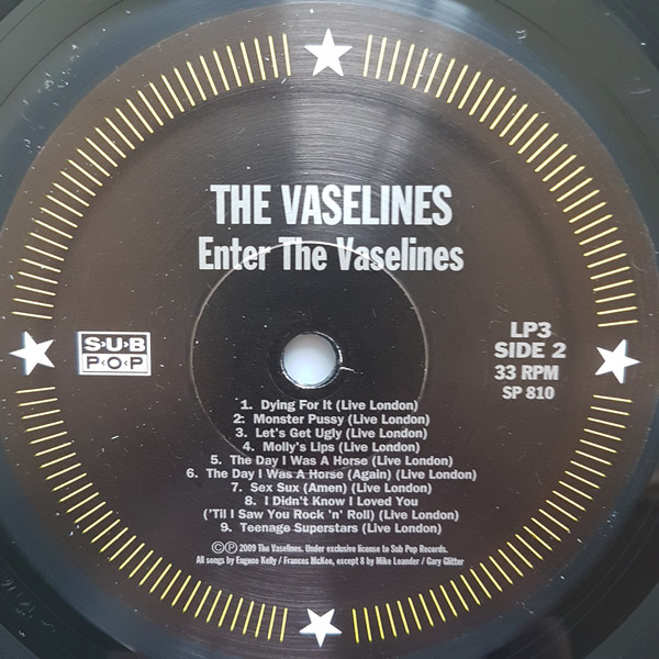 The Vaselines - Enter The Vaselines - Used Vinyl - High-Fidelity