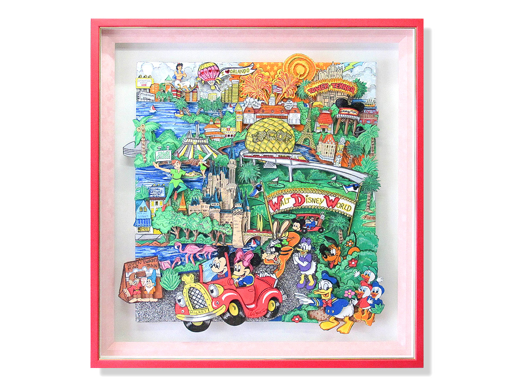 もう手に入らない！？ディズニー×チャールズ・ファジーノ 幻の3Dアート