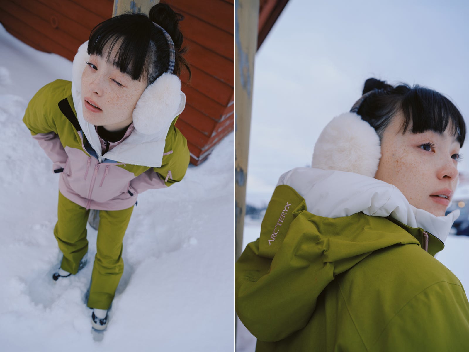 モトーラ世理奈、「アークテリクス」をまとって冬のニセコへ！