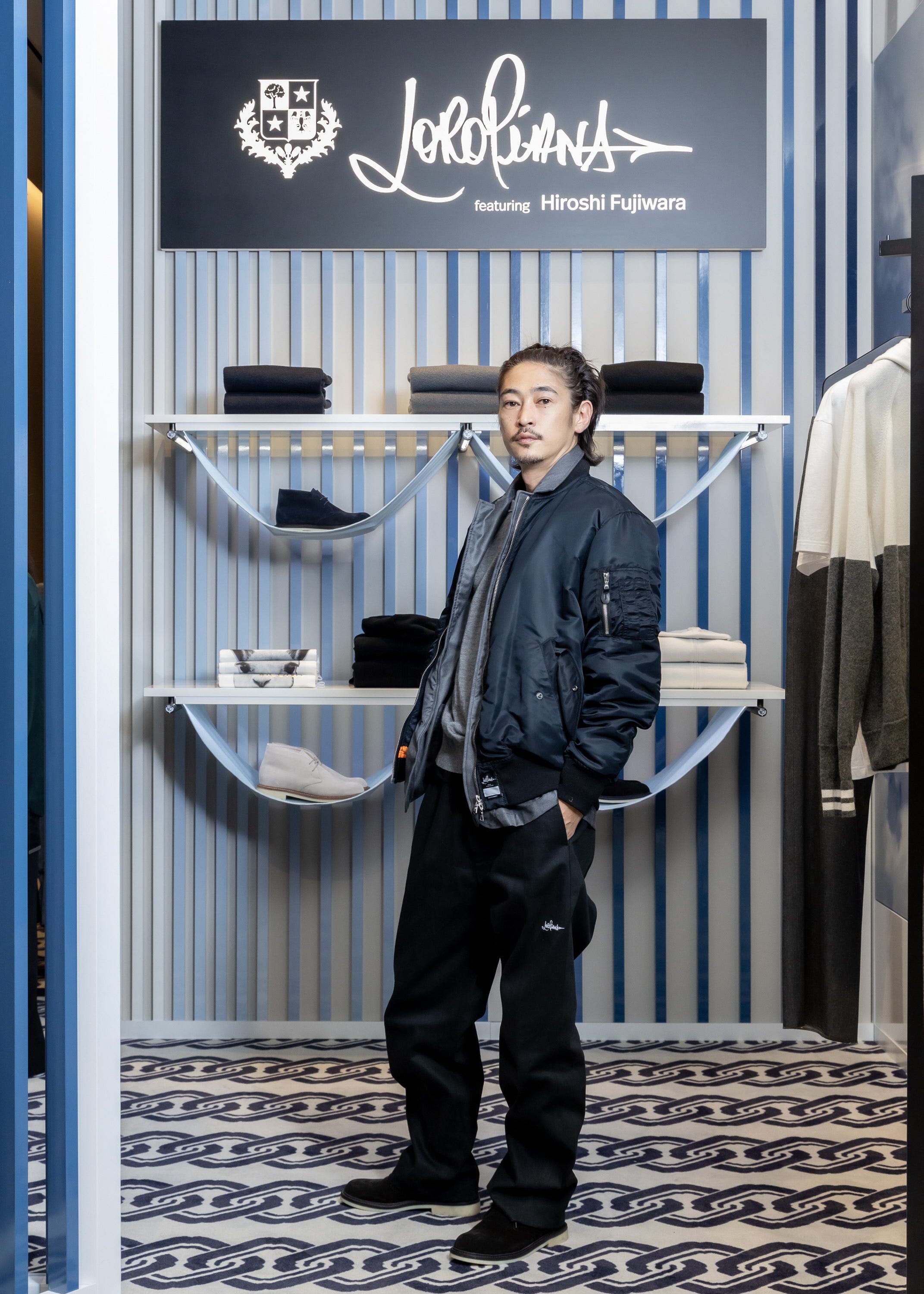 ロロ・ピアーナ」×藤原ヒロシ氏！ 注目コレクションのお披露目イベント