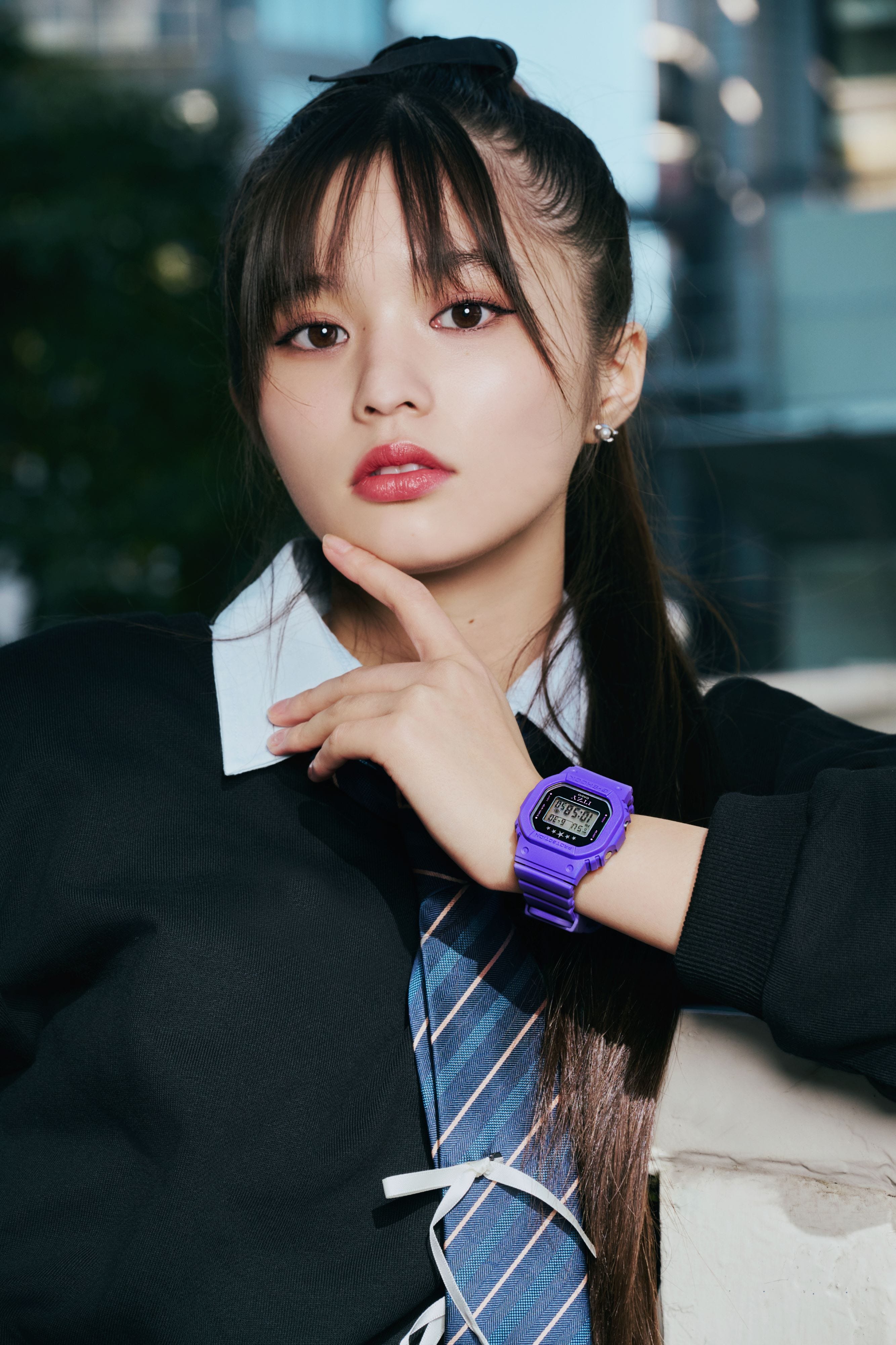原田都愛はITZYコラボモデルをセレクト！「G-SHOCK」がELLEgirl世代に