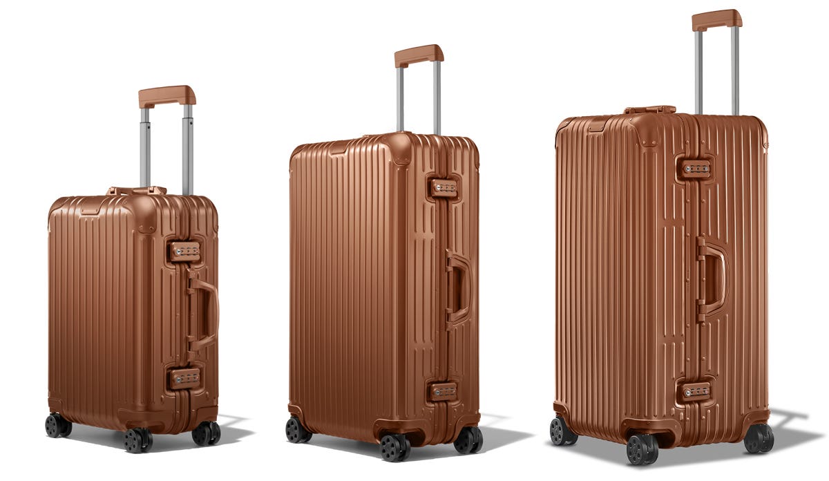 リモワが伊勢丹新宿店でポップアップを開催。新色“ブロンズ”＆ヴィトラ