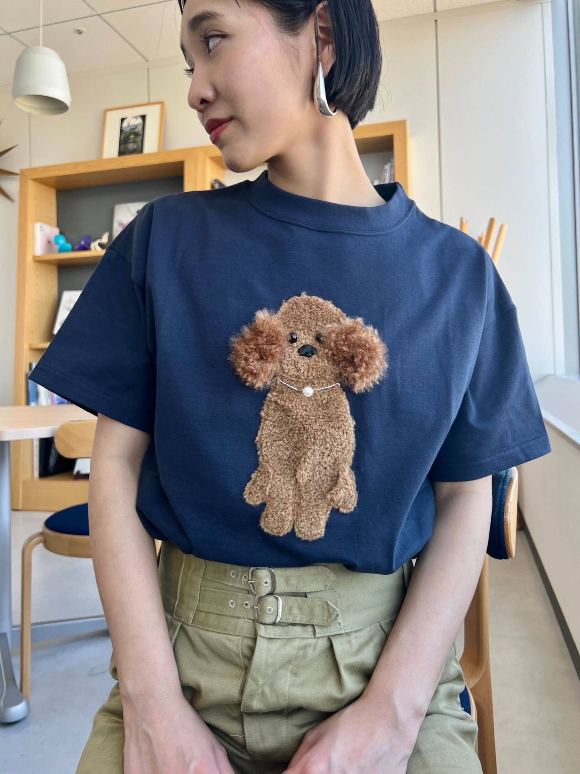 LEO♥️EVE さま 専用】MUVEIL トイプードルTシャツ LEO♥️EVE さま