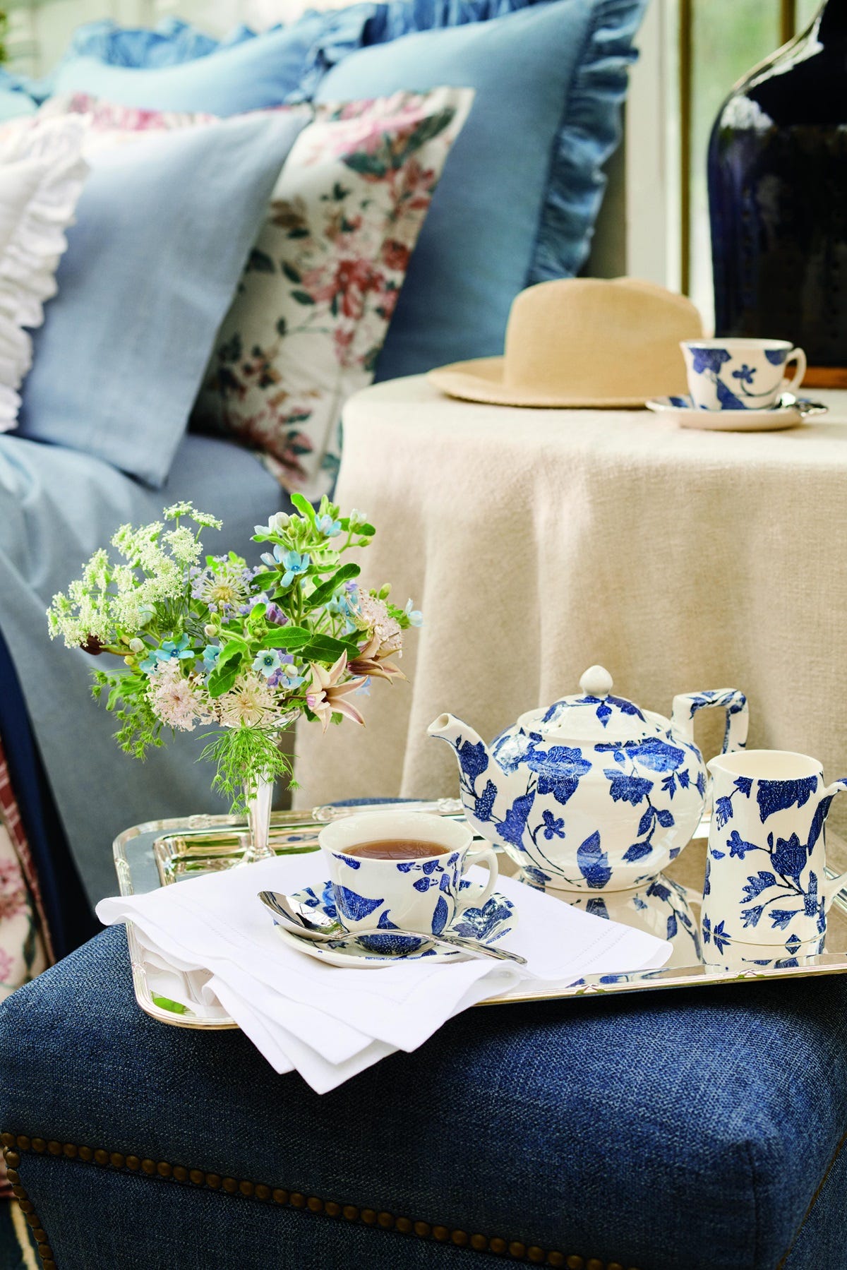 家の中から春迎え。「ラルフ ローレン ホーム」と麗らかな季節を