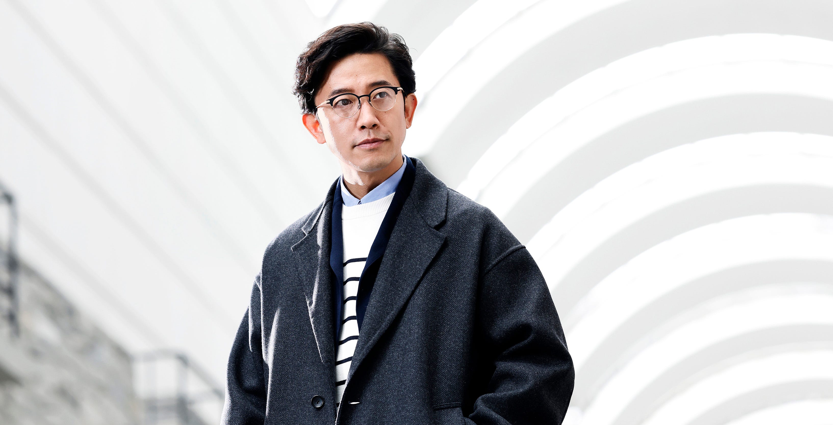 999.9からの提案「アイウエアで完成させるアウタースタイル」