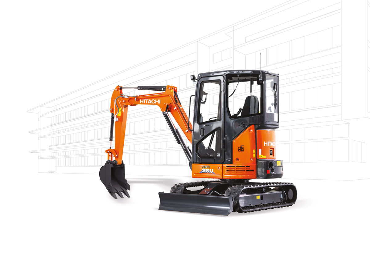 ZX55U-6 Mini Excavators - HitachiCM Europe