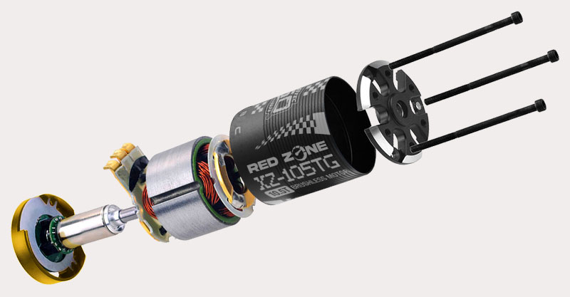 最高のパフォーマンスを実現するブラシレスモーター「XZ-TGシリーズ