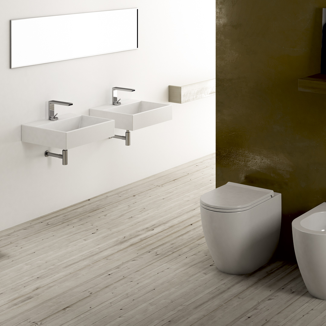 SMILE 壁付け・カウンター置き型洗面器600mm+/Hits Online Shop(ヒッツ